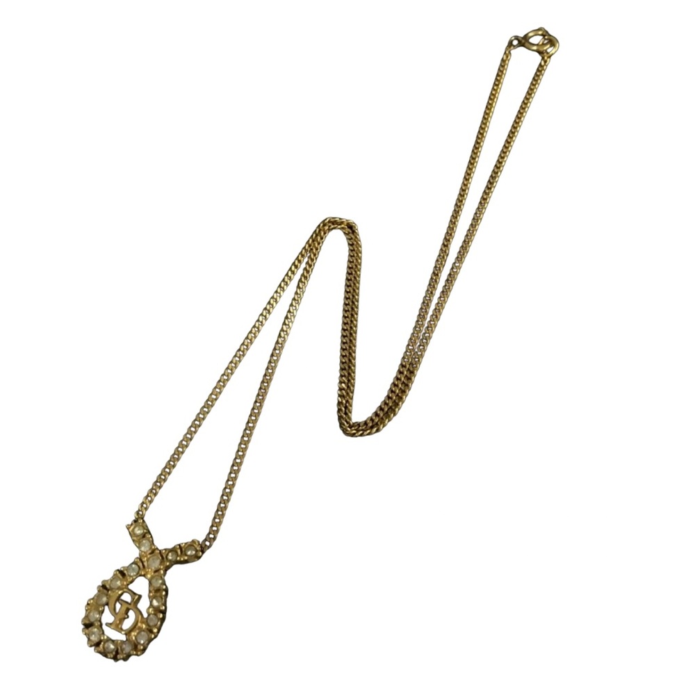 Authentic Christian Dior Pendant Necklace, 3BH0587
